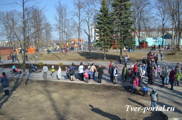 В Твери в Городском саду прошли Пасхальные гулянья