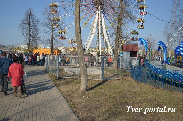 В Твери в Городском саду прошли Пасхальные гулянья